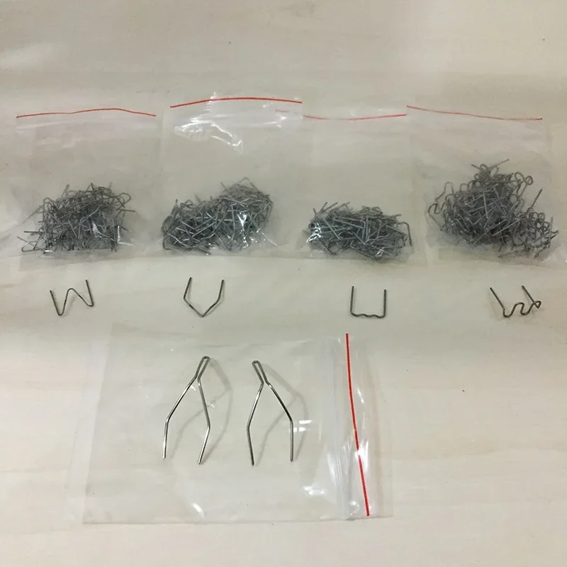 Car Bumper Repair Kit Hot Stapler Plastic Repair Plastic Kit Welding Machine+200pcs Stapler+Smoothing Iron