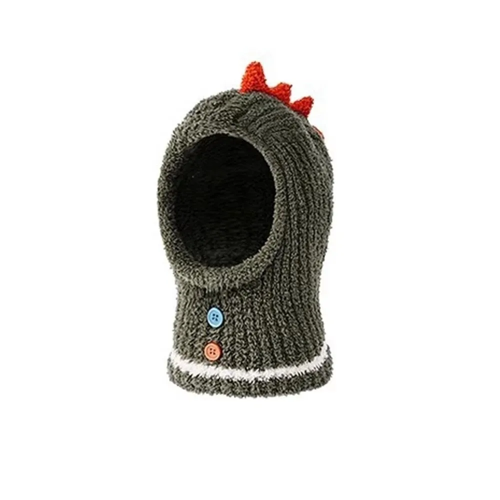 

Dinosaur Balaclava Pullover Hat Rabbit Windproof Ear Protection Scarf Cap Cartoon Animal Cold Proof Hooded Beanie Skiing