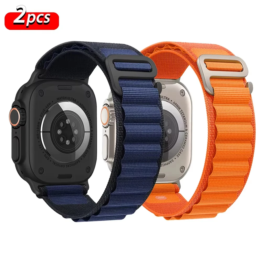 Alpine Loop voor Apple Watch Ultra 3 2 Band 49mm 44mm 40mm 41mm 45mm 42mm 46mm Armband Correa iWatch Series 9 8 7 SE 10 11 Band