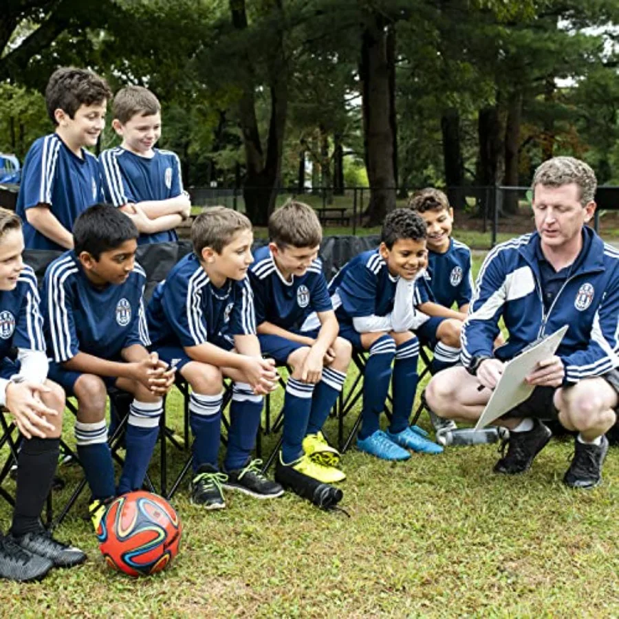 مقعد رياضي قابل للطي للألعاب والمناسبات الخارجية، تصميم سهل التجميع منبثق باللون الأسود S