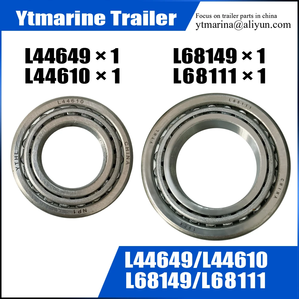 

Trailer Bearing Kits L44649/44610 L68149/68111 axle spare repair replacement parts RV Parts Camper Caravan Accessories