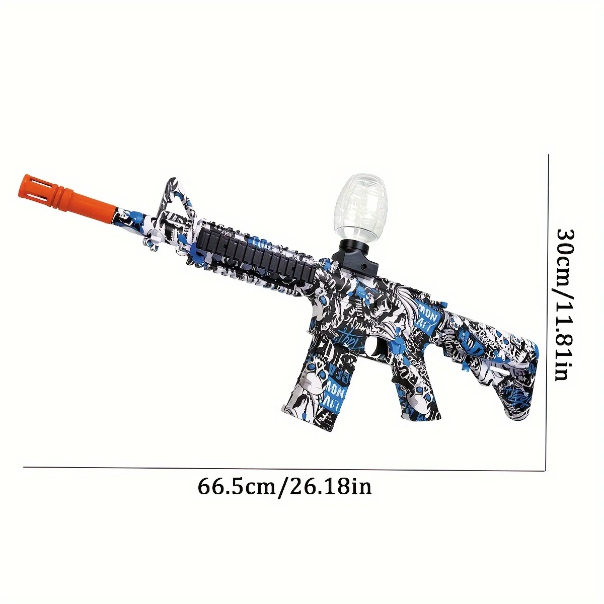 Blaster Electric, M4A1 Blaster, Splatter-Ballpistole, vollständig automatisch, für Sommer-Outdoor-Schießspiel, Geschenk (ohne Kugel)