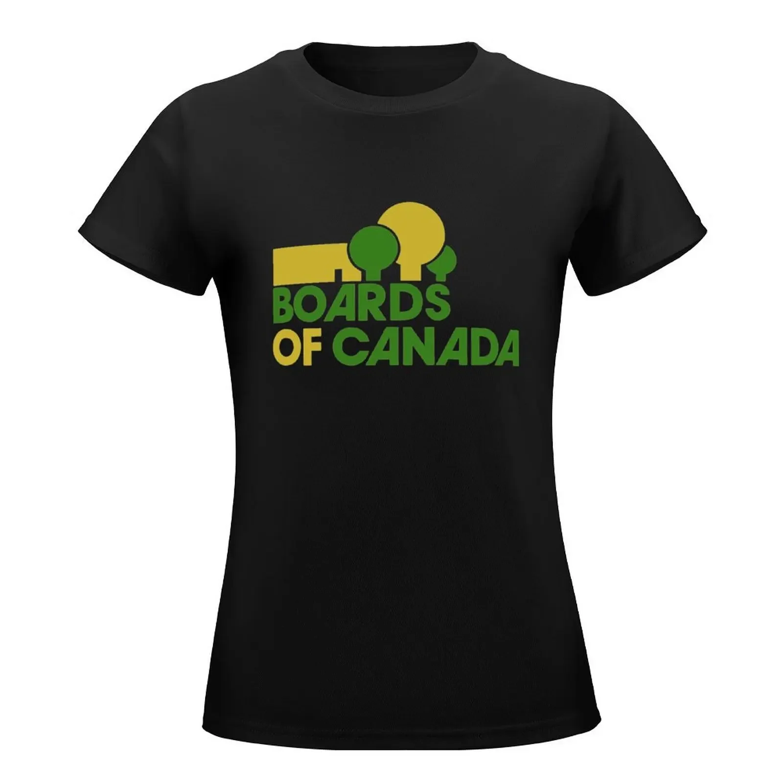 Boards Of Canada T-Shirt oversized cute clothes Blouse aesthetic clothes Women's cotton t-shirt