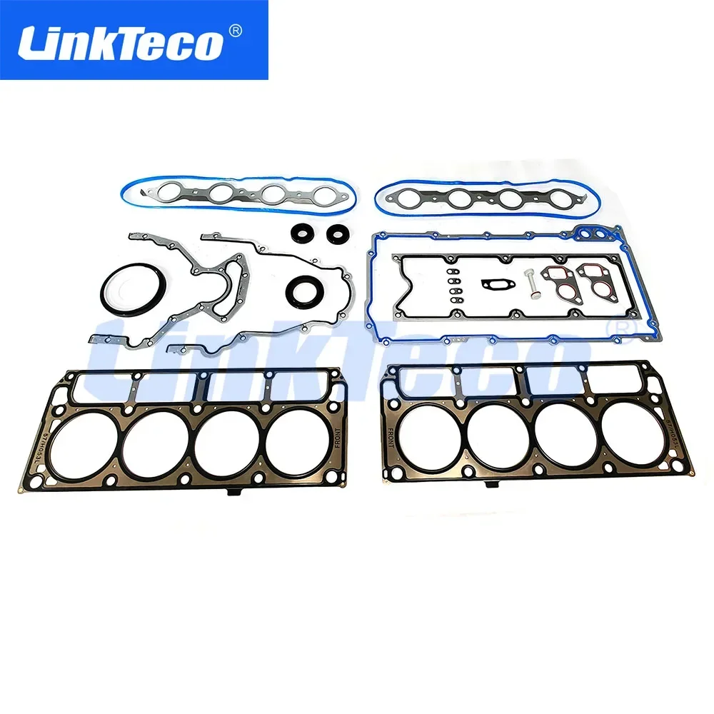 BTR73450 Engine Head Gasket Set Kit Crankshaft Seal Oil Pan For Chevrolet Silverado Gmc LS1 LS2 LS3 LS4 LS5 4.8L 5.3L 5.7L 99-08