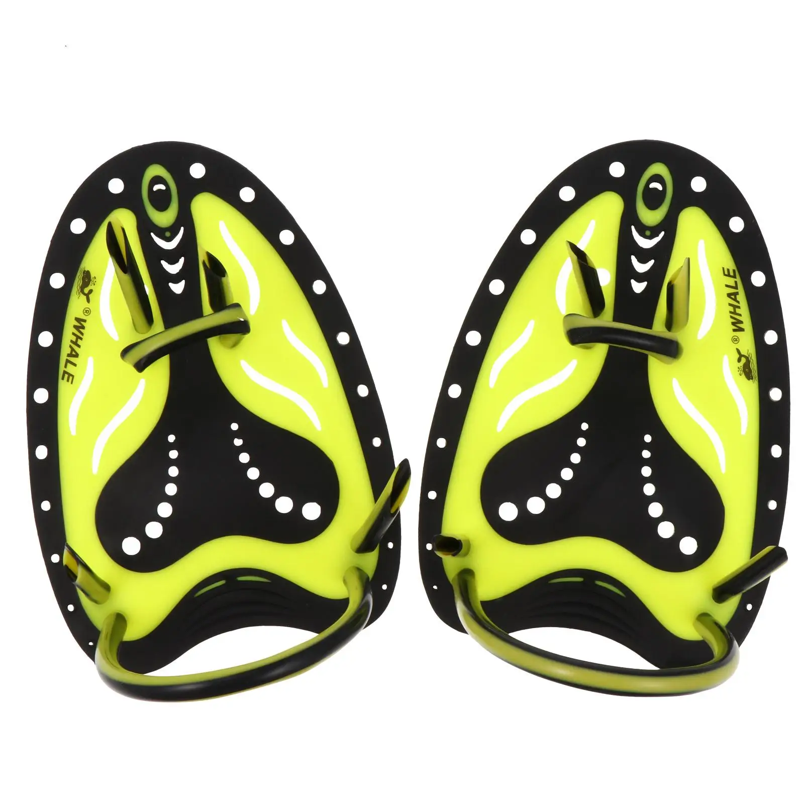 Silicone Swimming Adult Gloves Fins Swimming Hand Paddles Ergonomic Laborsaving Diving Snorkeling Swim Paddles Equipment