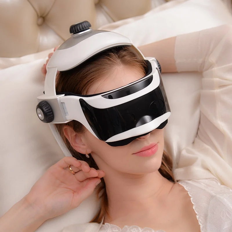 

Direct Sale From Manufacturer Integrated Multifunctional Head & Eye Massager Helmet Scalp & Brain Relaxation Device Rechargeable