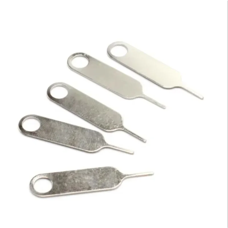 

Free Sample Nickel Plating Spring Steel Sim Card Tray Removal Ejector Pin Key Tool Needle for Phone