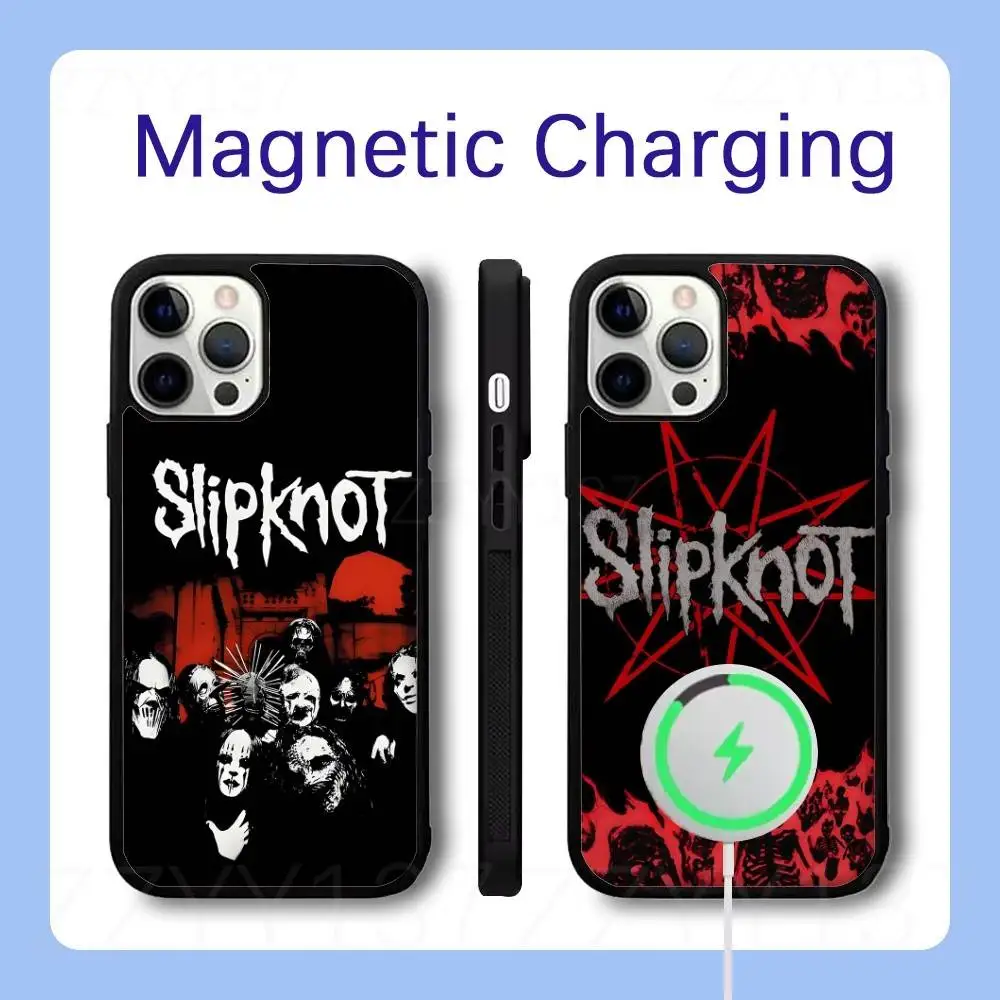 S-SlipknotS Me Inside Phone Case For iPhone 18,17,16,15,14,13,12,Pro,Max,Plus Magnetic Wireless Charge Cover