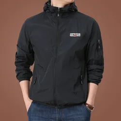 Summer Sun Jacket Men Outdoor Clothing Quick Dry Skin Coat Men Sports Sunscreen Cycling Hiking Fishing Camping Jacket