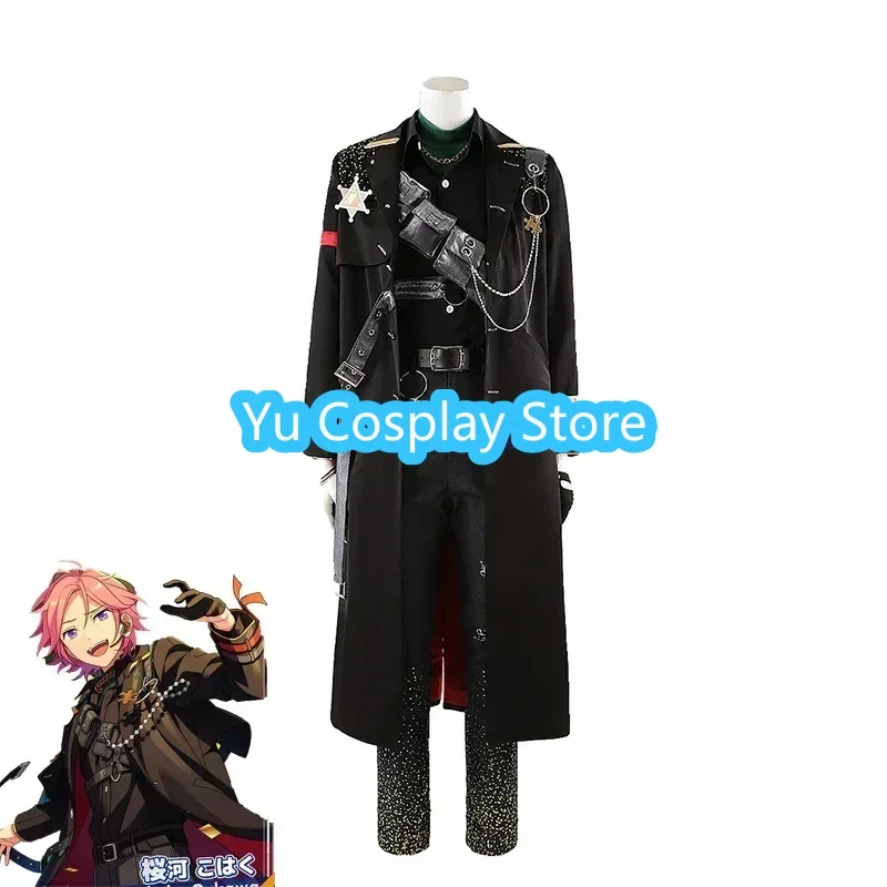 Game Ensemble Stars Double Face Oukawa Kohaku Mikejima Madara Cosplay Costume Halloween Carnival Uniforms Party Suit Custom Made