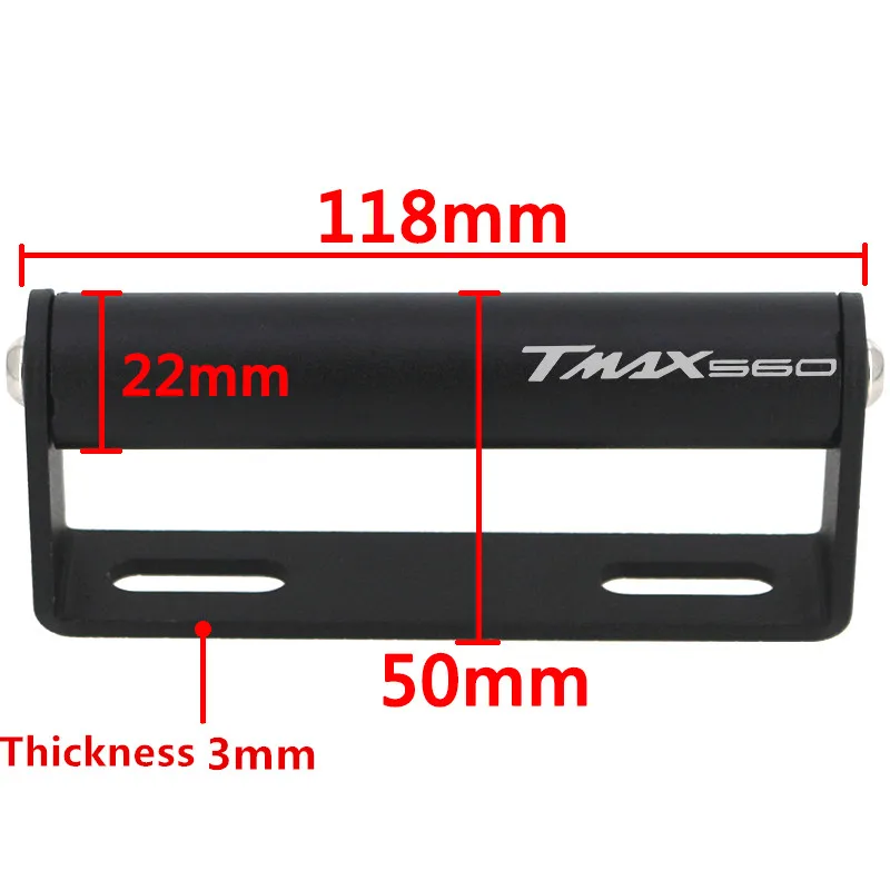 Accessori moto Staffa di navigazione Supporto per smartphone GPS per YAMAHA TMAX560 TECH MAX T-MAX TMAX 560 2022 -2025