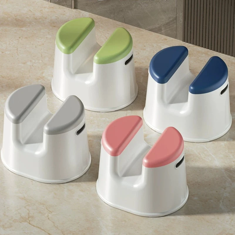 Adults Shower Stool Plastic Ergonomic Footrest Stool Elderly Small Modern Taburetes Altos De Cocina Bathroom Furniture