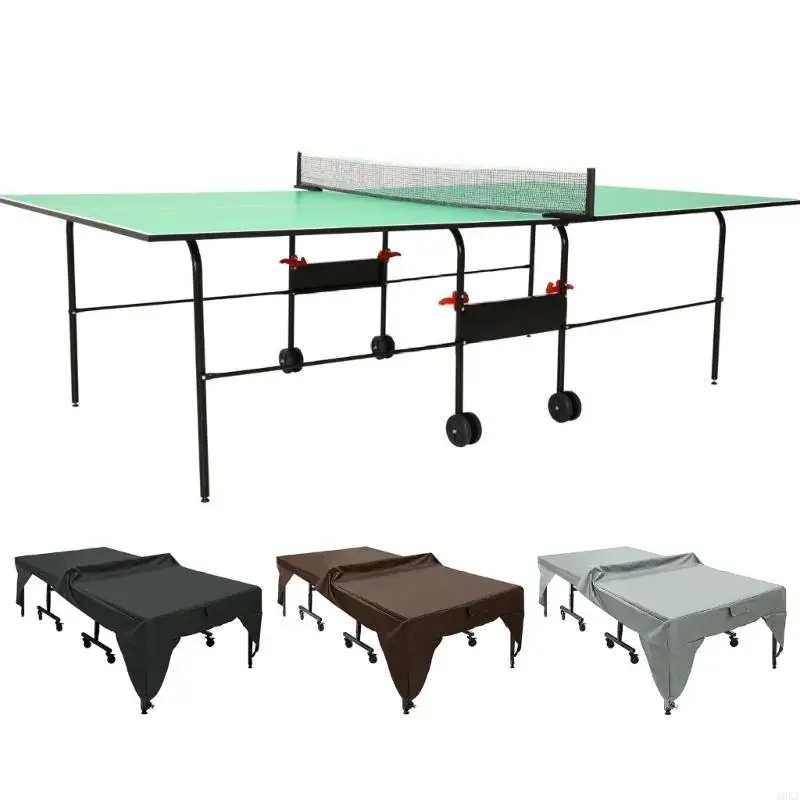 A0Ka Pingpong Table Cover Outdoor Pingpong Table Protector Table Cubierta tenis Accesorio para plegamiento y mesas planas