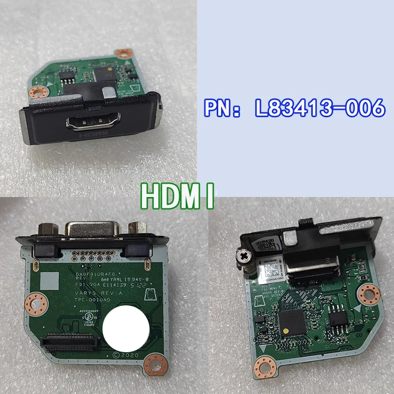 موصل منفذ شاشة HDMI ، أصلي لـ HP Board ، COM ، Z2 Z1 ، G6 ، G7 ، G8 ، G9 ، Type-C ، USB COM جديد