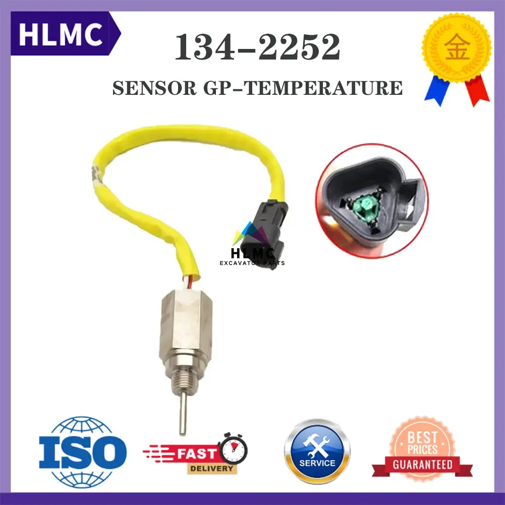 Truck Wheel Tractor Generator Temperature Pressure Sensor 1342252 134-2252 3304 3306 3406B 3512C G3306 Engine