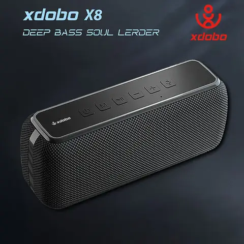 XDOBO X8 Portable 60W Bluetooth-Compatible Speakers 6600mAh Wireless Bass With Subwoofer Sound Box IPX5 Waterproof TWS Boombox