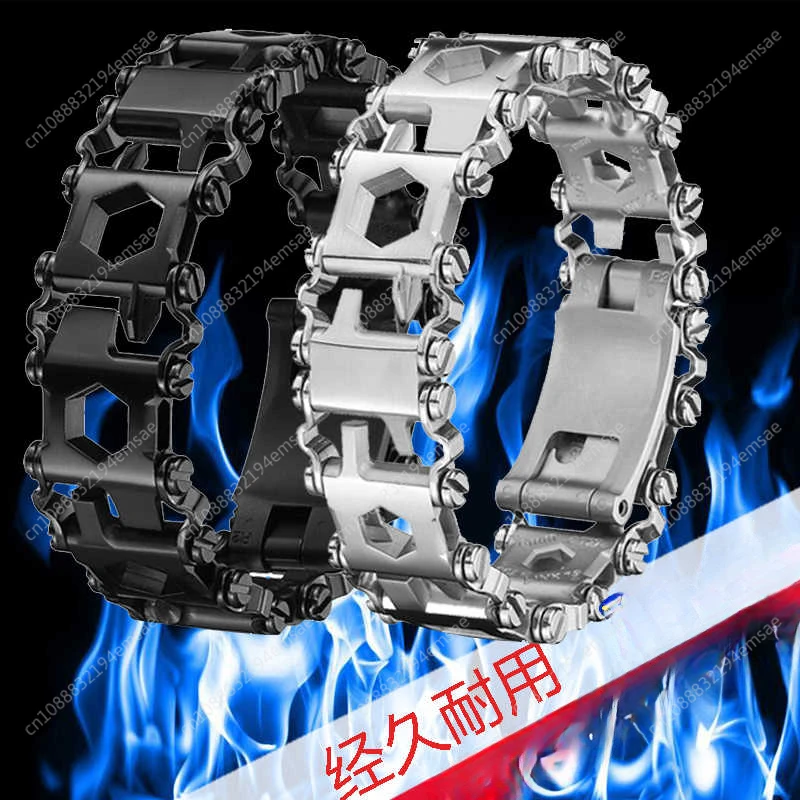 Multi Tool Bracelet Men's Wild Outdoor Equipment Survival  Strap Accessories