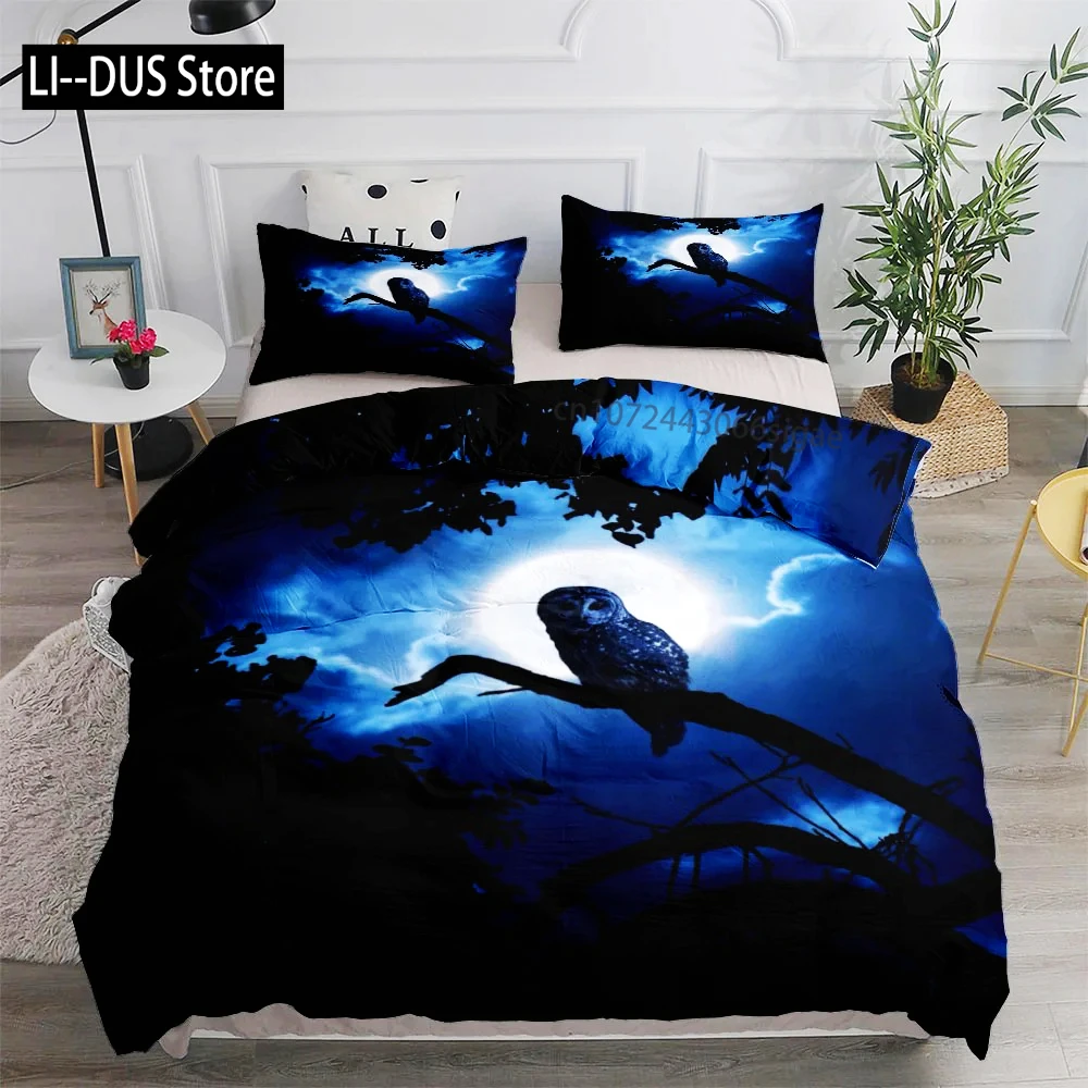 

Moon Surface Duvet Cover Set King Queen Double Full Twin Single Size Bed Linen Set