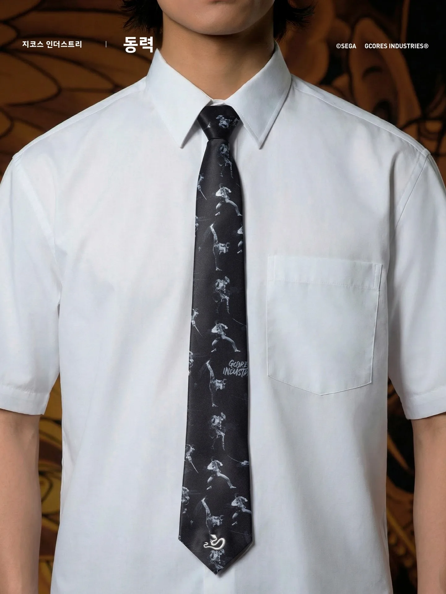 black-zipper-tie-collaborative-edition-true-island-wulang-no-knot-required-casual-fashion-printed-pattern-silk-material
