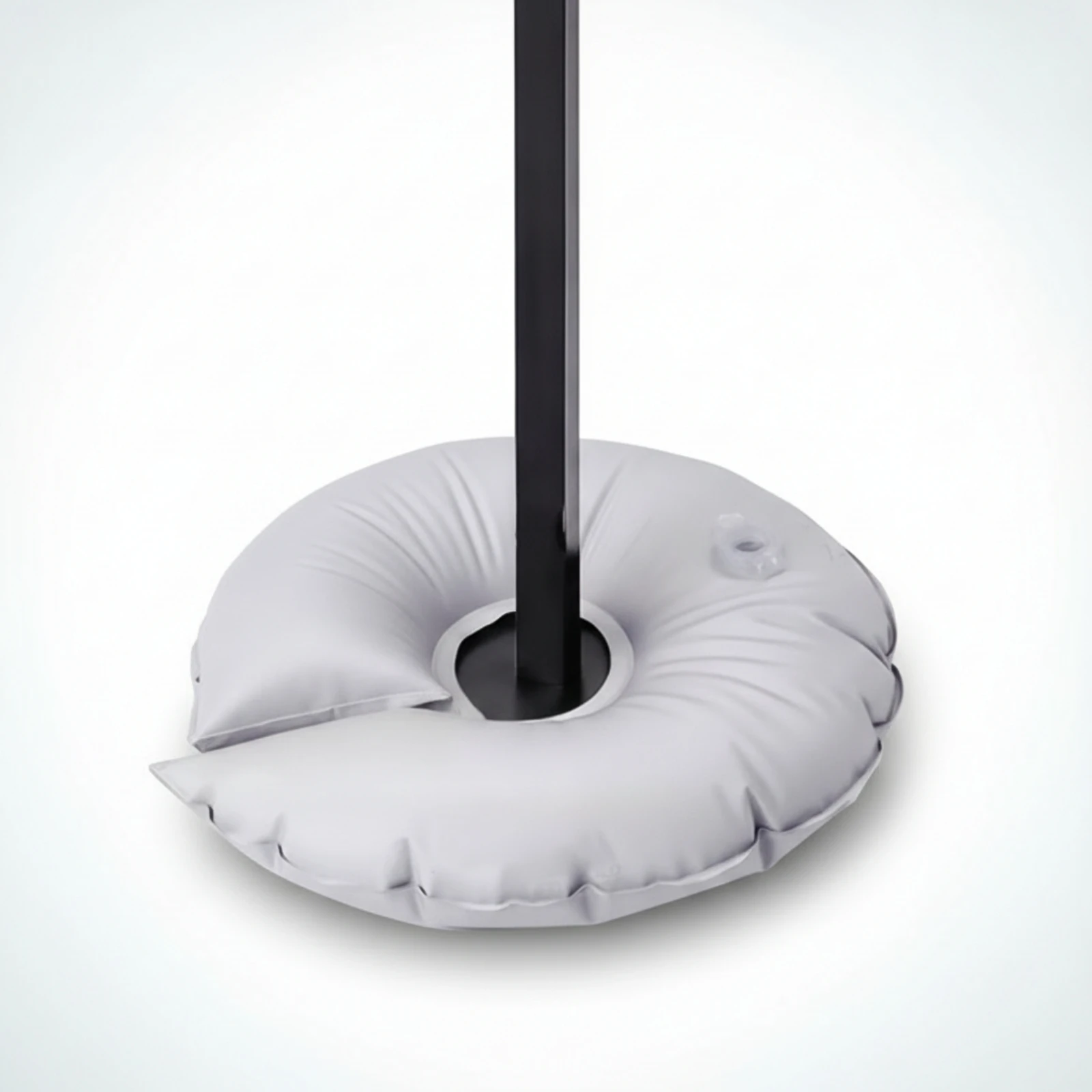 Patio Umbrella Water Bladder Easy to Fill U-Shaped Pole Weight PVC Ballast Bag Foldable