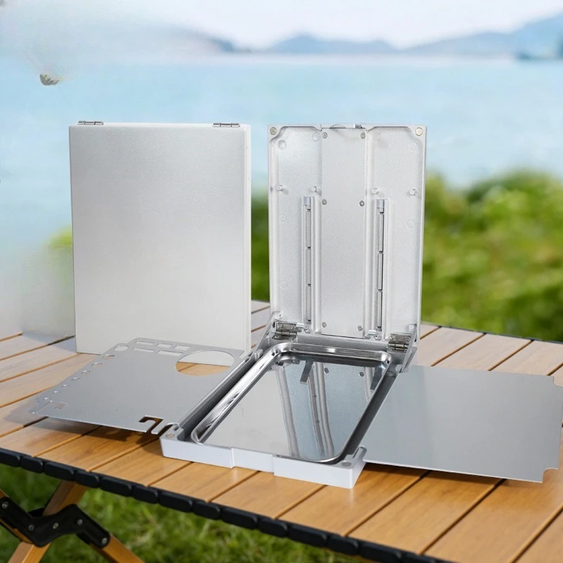 

Multifunctional folding aluminum painting box bracket type, height adjustable outdoor portable sketch oil painting box