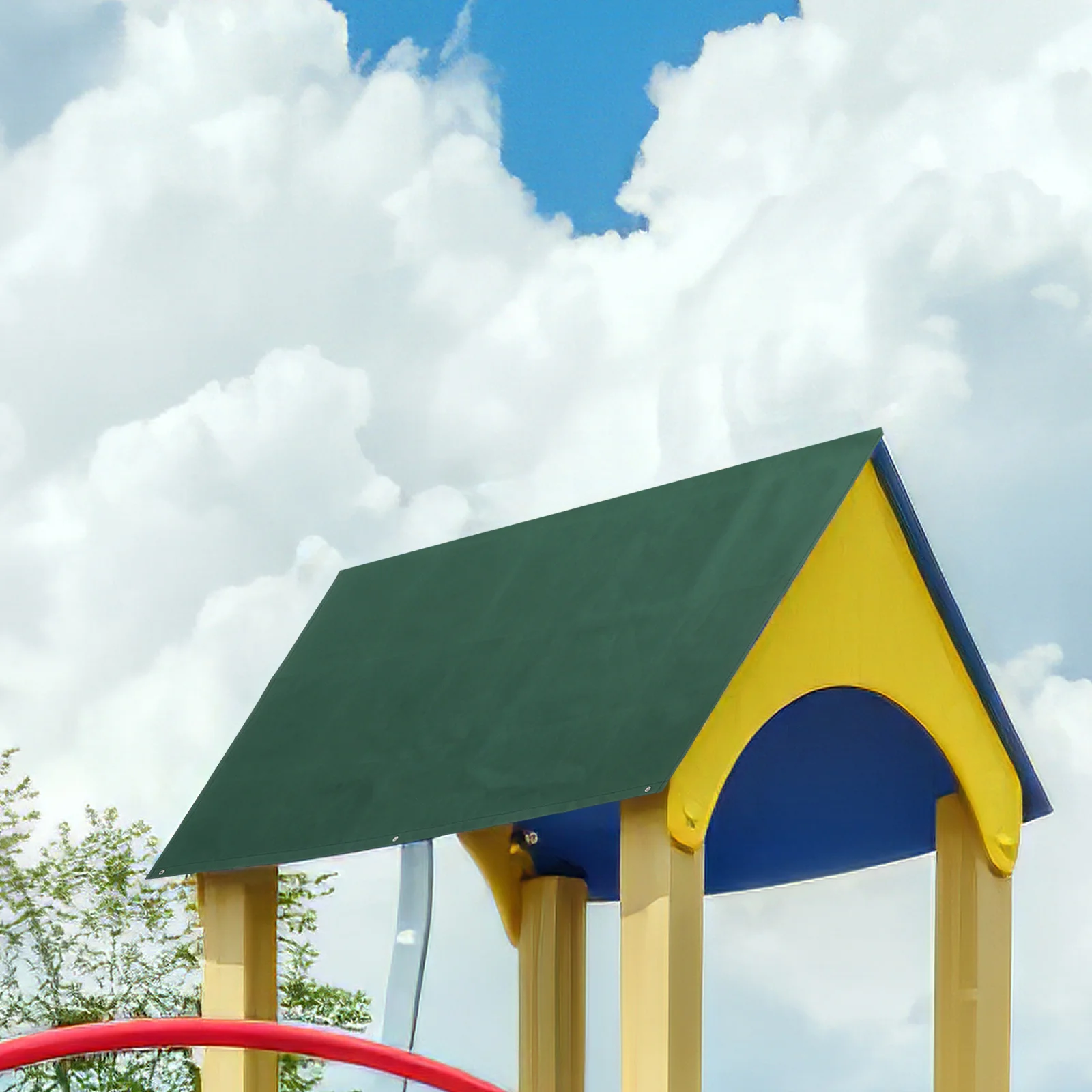 

Durable Oxford Cloth Swing Canopy Cover Treehouse Sunproof Outdoor Patio Garden Swing Chair Protector Hanging Chair Cover