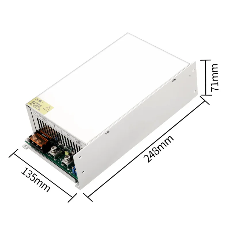 MZMW Switching Power Supply MS-1500W 180V-264V AC/DC 12V 15V 24V 36V 48v 60V 72V 80V 110V 150V 220V Voltage Adjustable SMPS