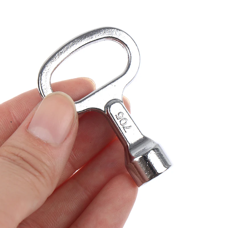 Klucz uniwersalny do paneli, klucz trójkątny/gniazdowy do szafek elektrycznych, skrzynek i włączników - 1 sztuka