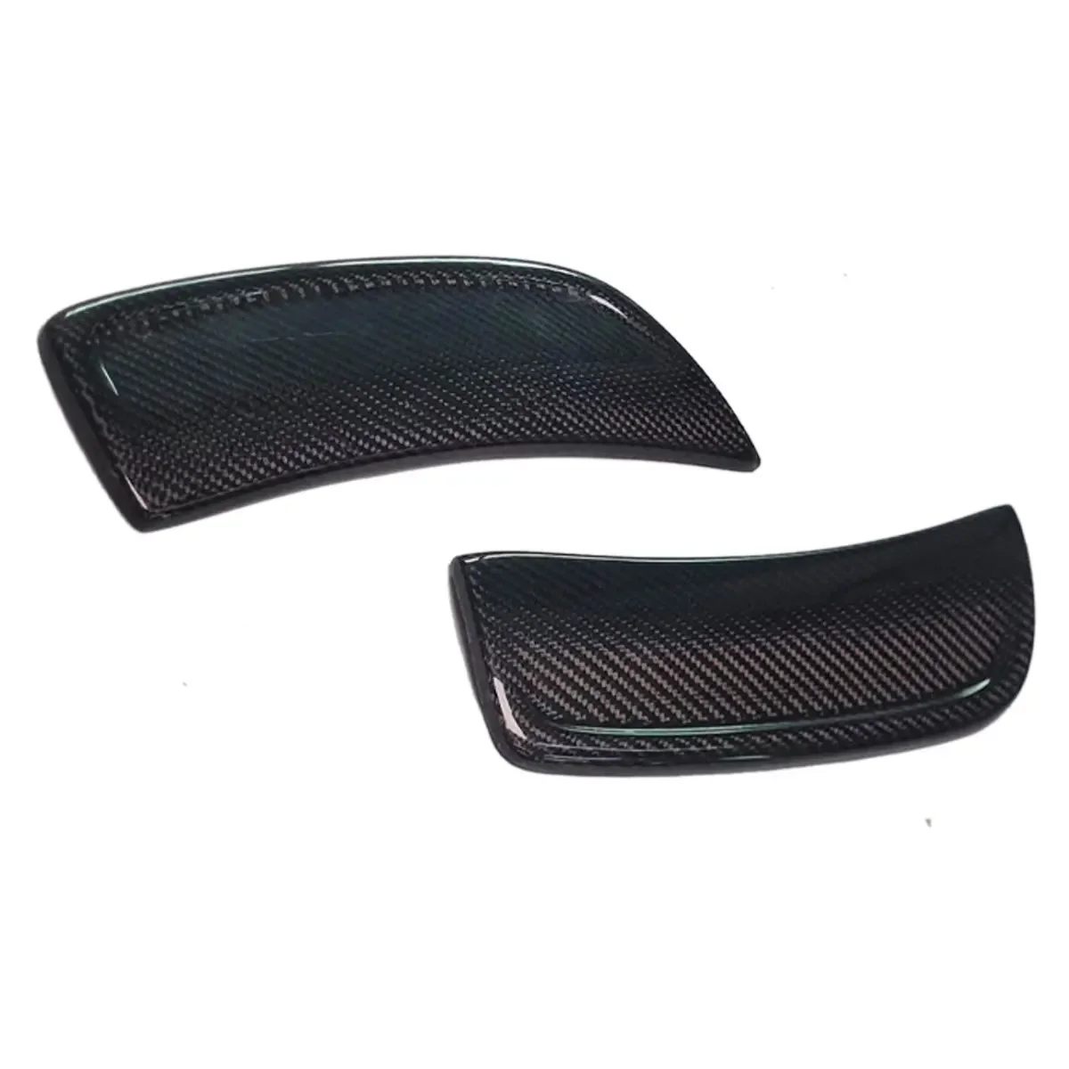 For Porsche Carrera 992 911 2018-2022 Front Bumper Side Vent Decoration Carbon Fiber Spoiler Side Vent Decoration