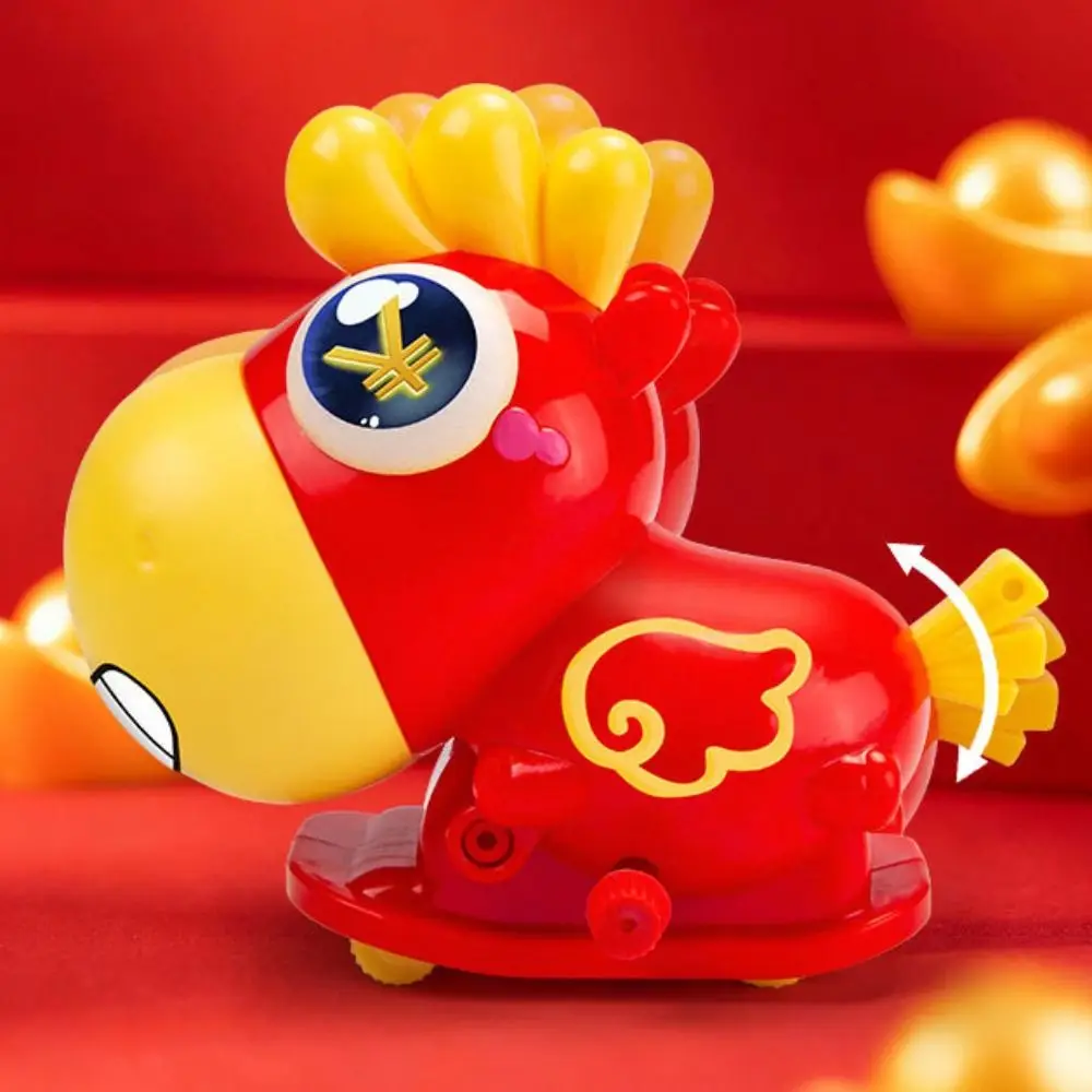 Climbing Animals Horse Clockwork To Movable Cartoon Animals Horse Wind-up Toy Cute Funny Horse Clockwork Model Gifts