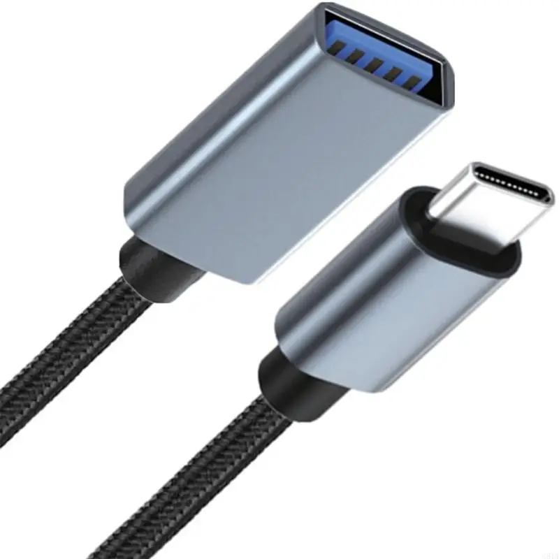 G8TA USB C đến USB Một cáp OTG nữ, nylon bện để chơi game và sử dụng văn phòng