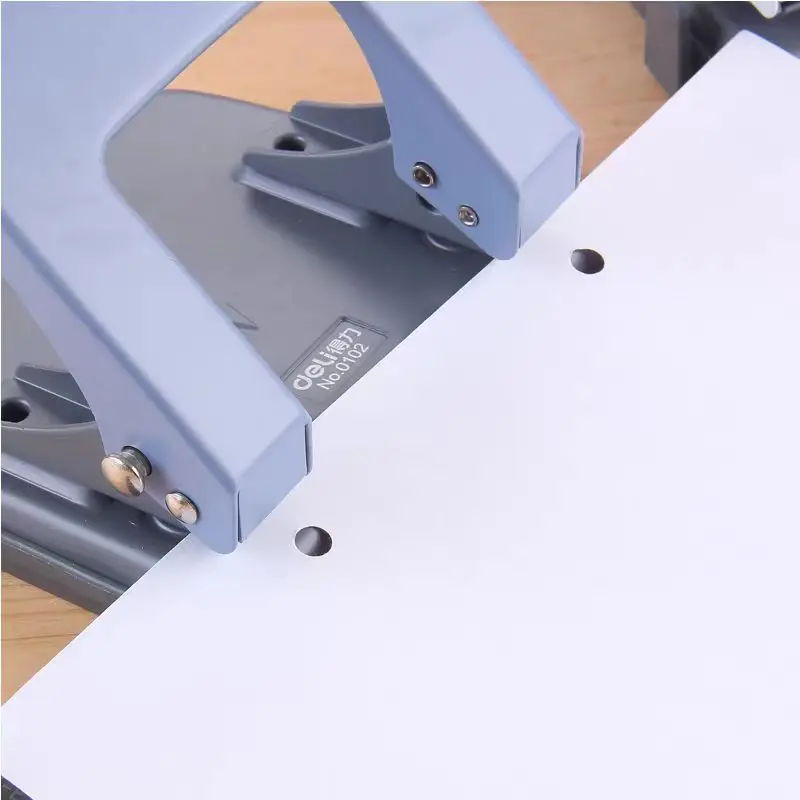 

Дырокол с удобной ручкой и направляющей для выравнивания, емкость 35 листов, ручной дырокол для бумаги с пониженным усилением для офисной школы