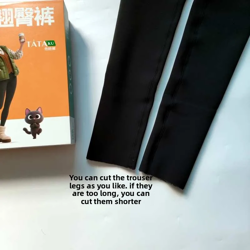 Damskie spodnie do jogi z wysokim stanem, warstwa bazowa, spodnie z arkuszowej skóry, ciepłe, codzienne długie spodnie, mieszanka nylonu i spandexu.