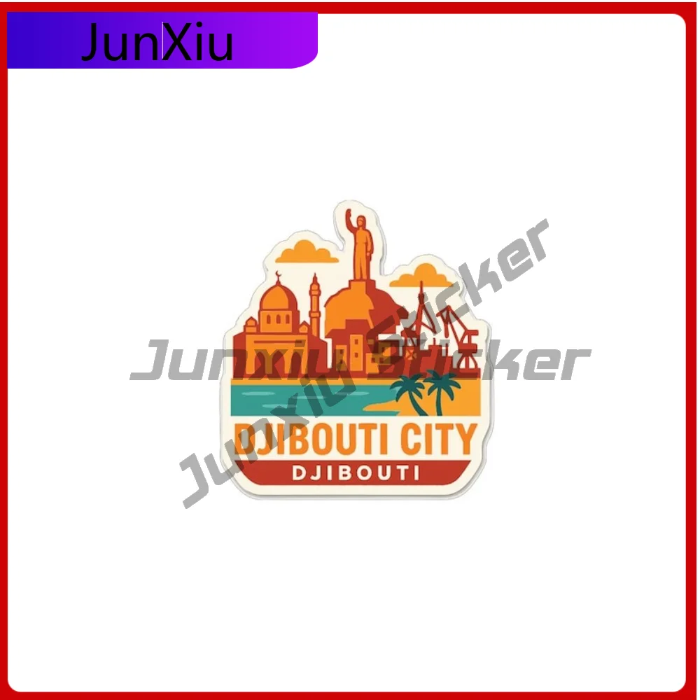 

Djibouti City Djibouti Sticker Vinyl Waterproof Decal Car Body Refrigerator Wall Camper Decals Zx6r Sticker Packs Big Rv Sticker