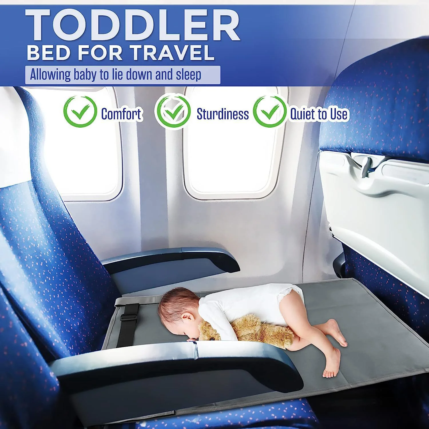 Children's Airplane Foot Pedals, Children's Travel Hammocks, Portable Airplane Seats, Extension Tools, Seat Extensions