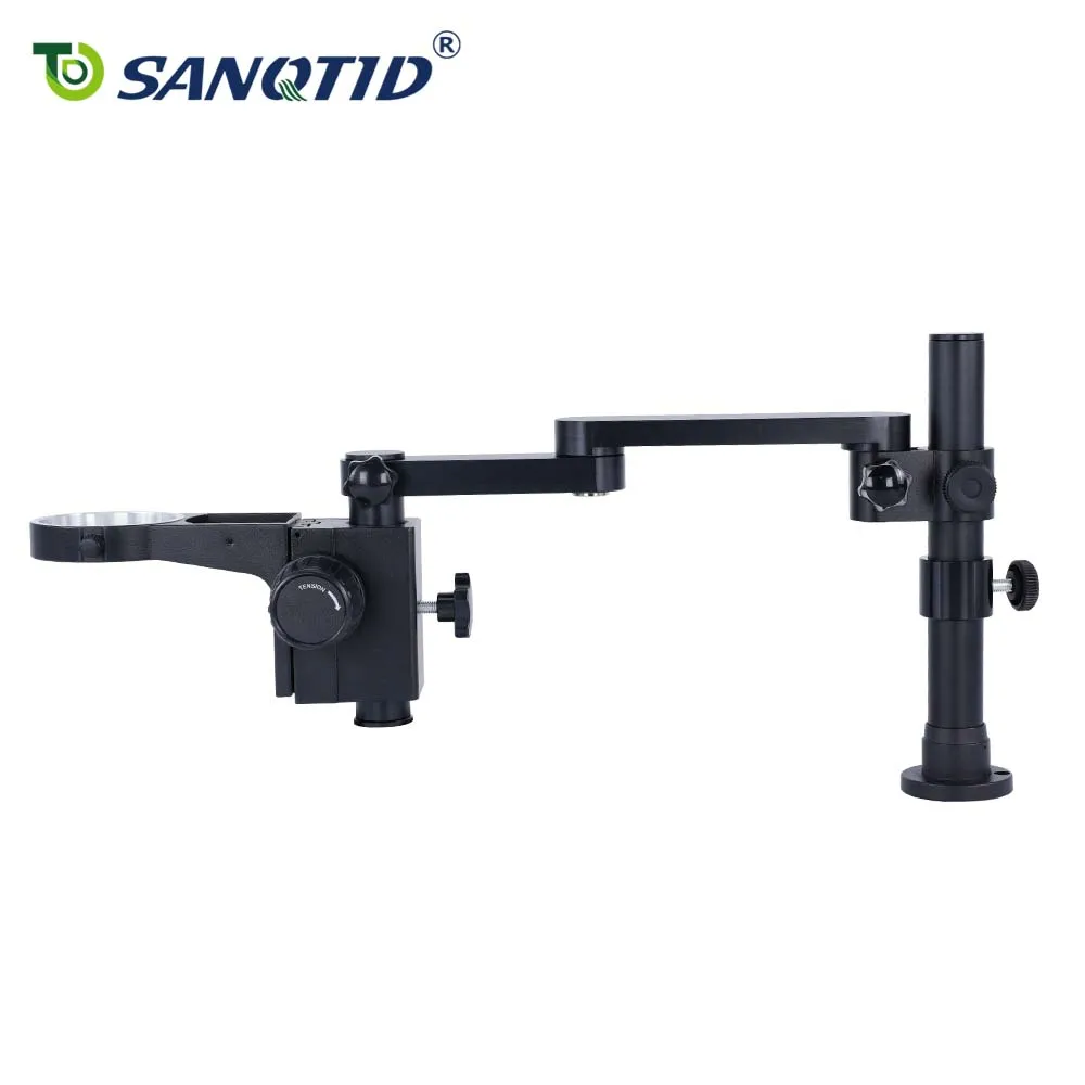 SANQTID Cell Phone Repair Microscope 360° Swing Height Adjustable Arm Stand for Stereo Microscope