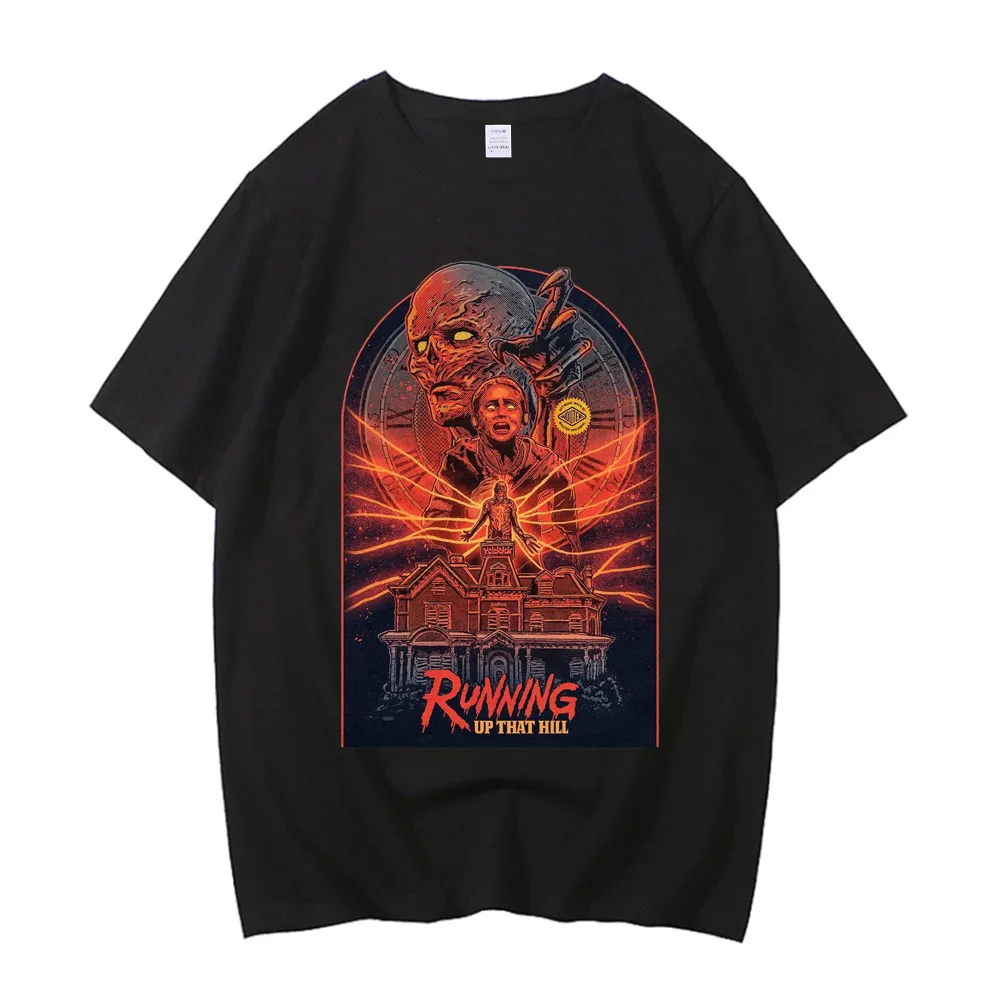 WSQK THE SQUAWK 94.5 T Shirt Men Women The Demogorgon Clothing Vintage Harajuku High Quality Tops Cotton Tshirts