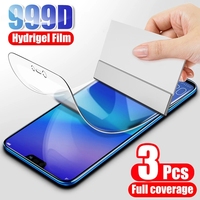 3PCS Hydrogel Film for Honor 8x 6x 7x 10X Lite 9X 9A 30i 20i Screen Protector for Honor 20 Pro 10 Lite 9 30 10i 8S 8A 9S Film