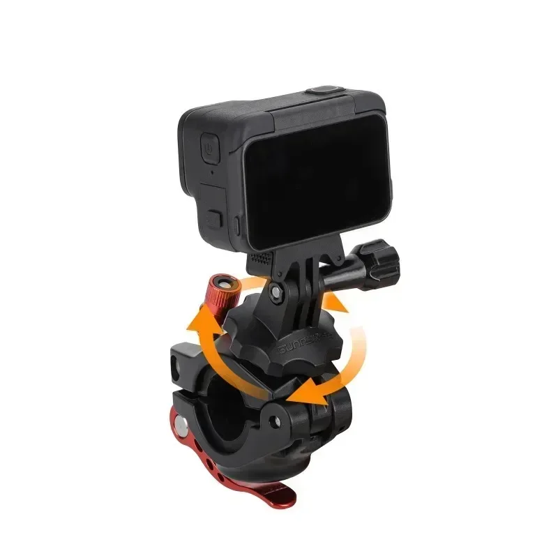 Sports Camera 360 Rotation Clip Hold Upgraded Universal Bicycle Clamp For Action 4/ Insta360 GO 3