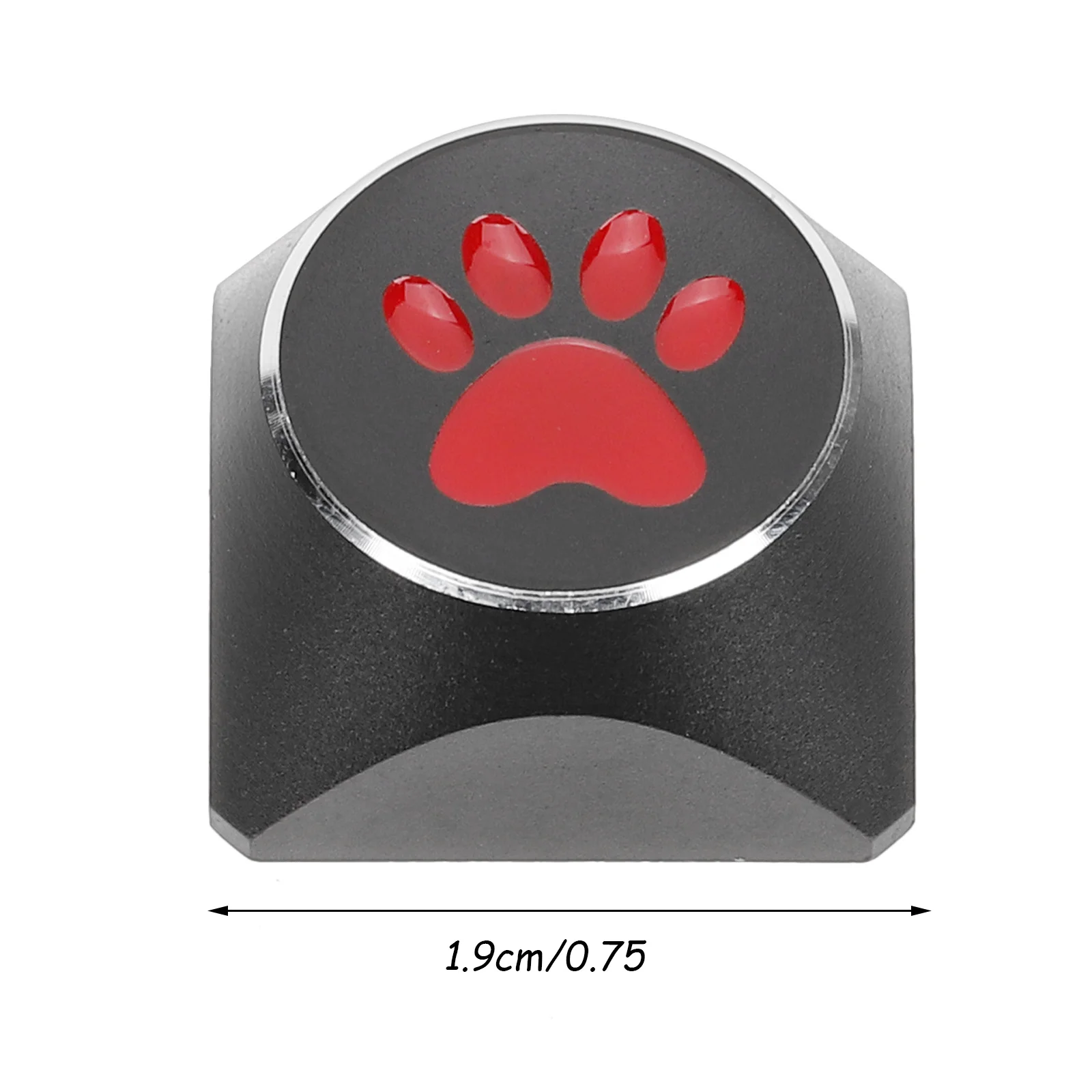 القط مخلب Keycap سبائك الألومنيوم معدن مطلي الكهربائي الألعاب لوحة المفاتيح ملحق الرجعية الميكانيكية كيكابس للعبة #3