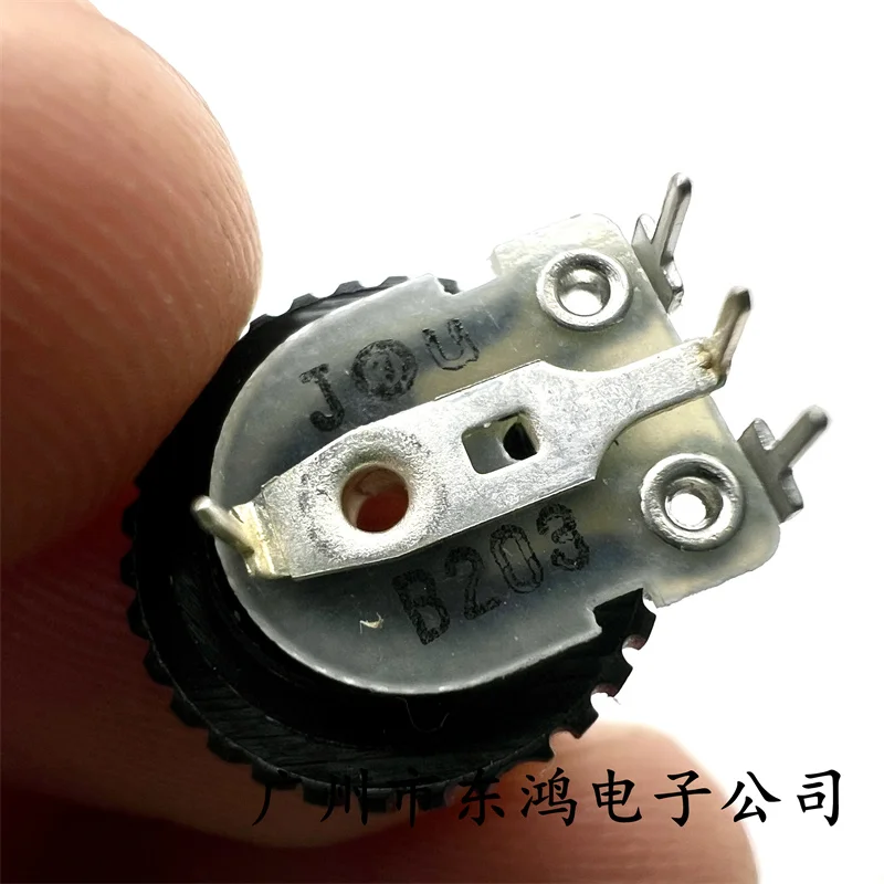 10pcs Japanese adjustable potentiometer 12x2 pulley potentiometer B20K wheel volume potentiometer