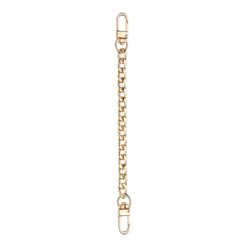 20cm Extension Chain Chains Bag Strap Accessories Bag Metal Chain Solid Color DIY Chain Durable Gold Silver Black Belts