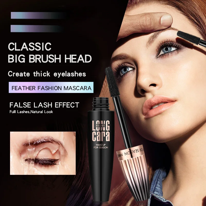 4d Mascara Dramatic Lashes Premium Quality Waterproof 4d Mascara Big Brush Long Lashes Exquisite Length Amplifies Lashes Macfee