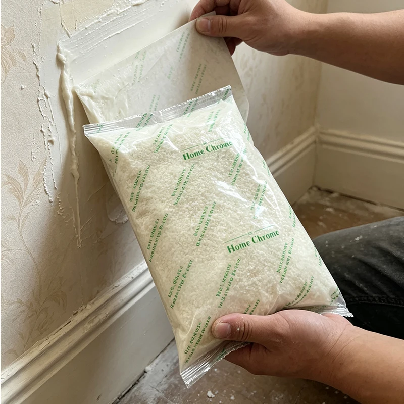 200g Quick Dissolve Rice Glue Powder Wall Mural Adhesive Strong Sticky Dry Fast Wallpaper Glue Powder For Home Wall Decoration view 6