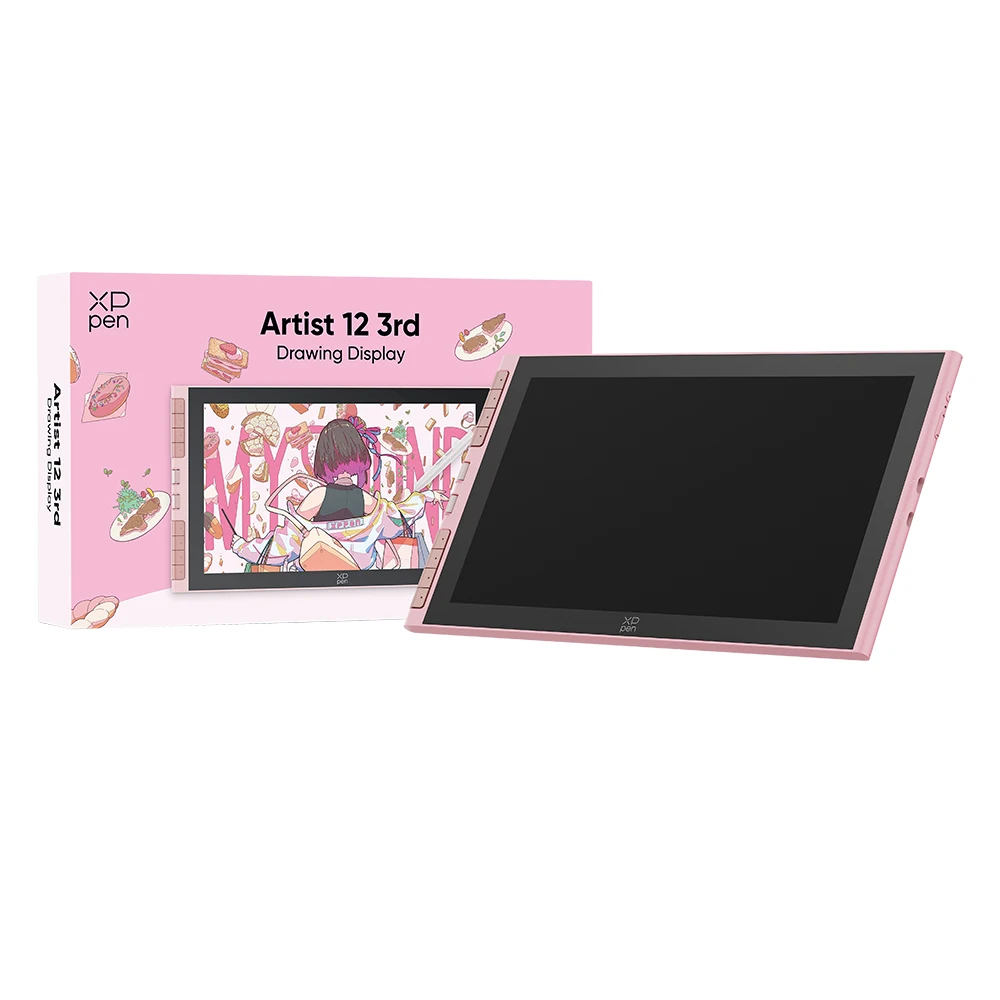 XPPen Artist 12 3rd 11.9-inch Graphics Monitor with X4 Smart