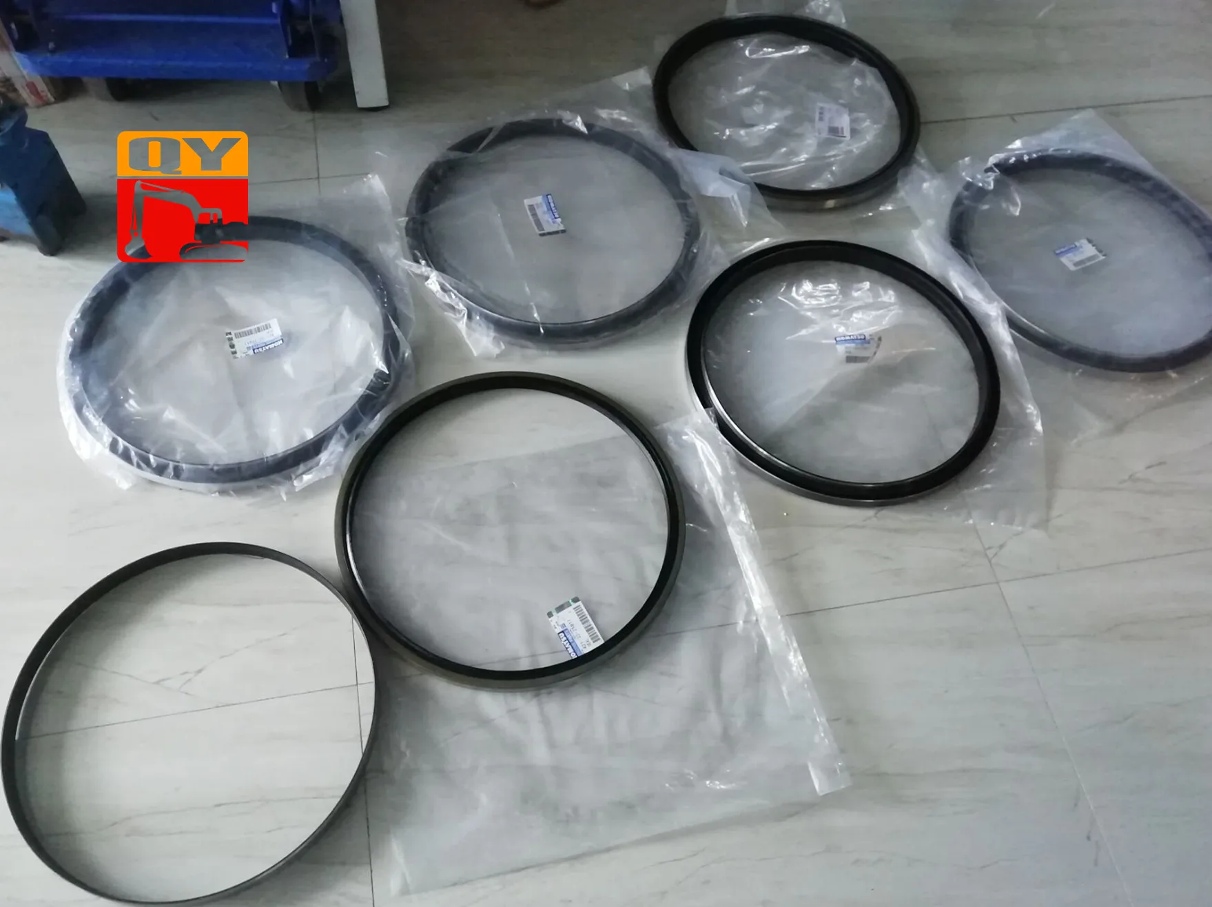 Front Axle Seal 421-33-21811 For Wheel Loader Compatible With WA420-3 WA450-3 Construction Machinery Parts