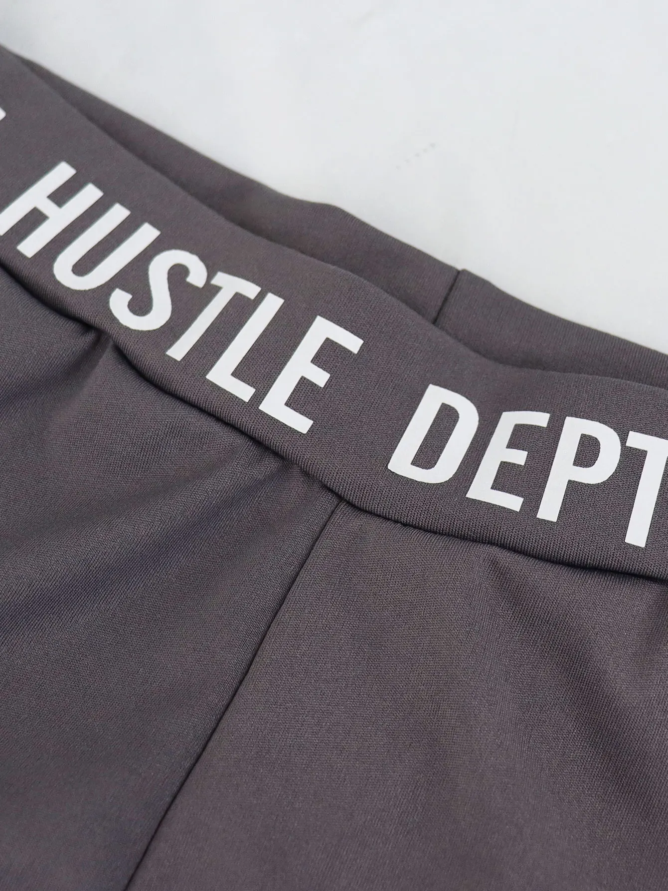 Grey Zip-Up Crop Top and Sports Shorts Set, Stylish Athleisure Women’s Outfit