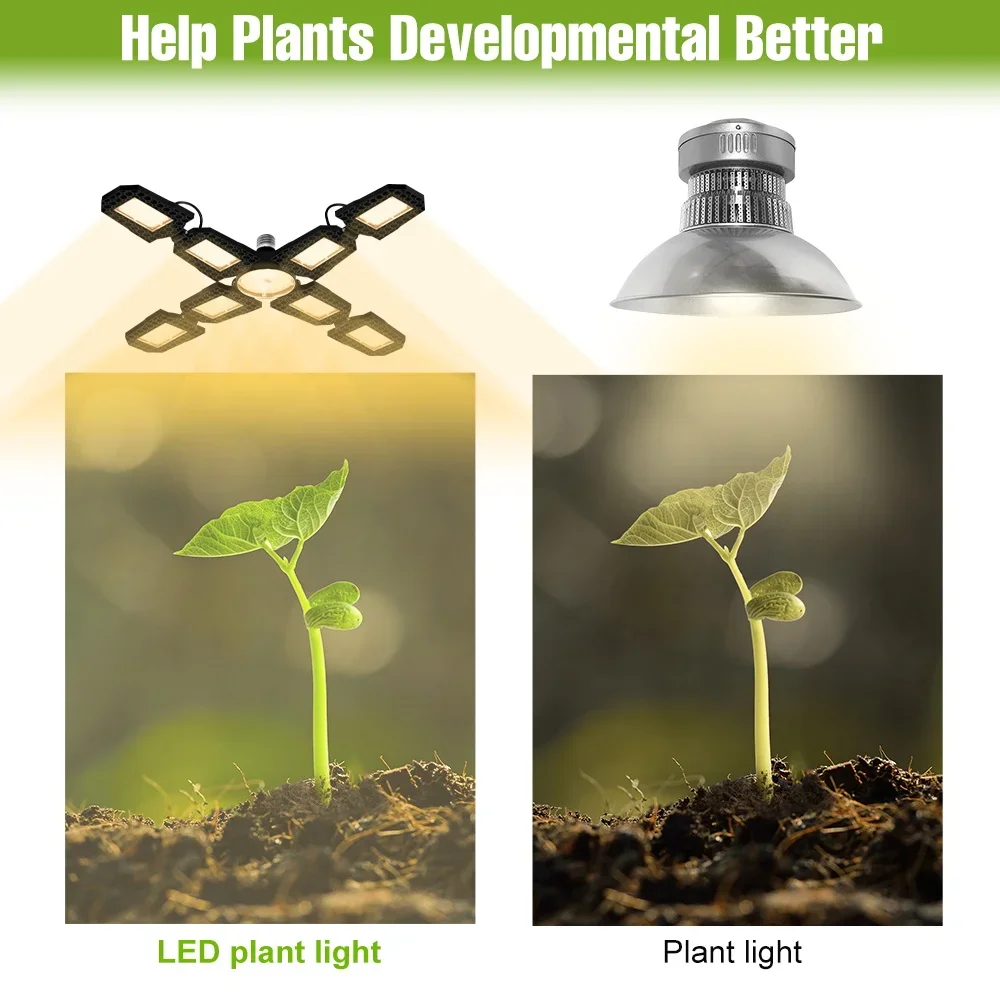 200 Вт светодиодный светильник полного спектра для выращивания растений E27/E26, лампа для выращивания гидропоники в теплице, комнатные лопасти, коробка для выращивания цветов