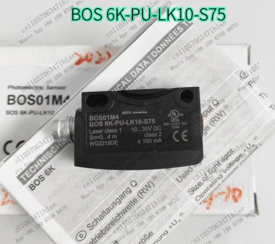 BOS01M4 BOS 6K-PU-LK10-S75 Sensor nuevo
