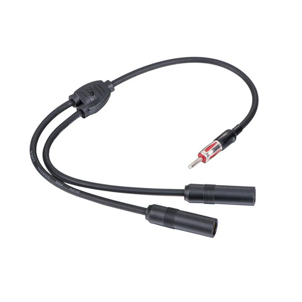 

Radio Aerials Antenna Cable Black Replacement Signal Booster Spare Accessories Car Cord Adapter Easy Installation